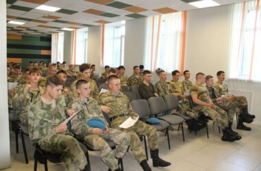 Второй день военно‑патриотических сборов «Гвардеец»
